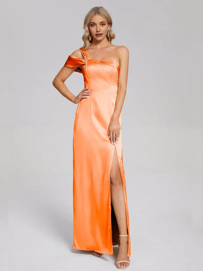 Special Occasion Sophisticated Graceful Stylish Refined Elegant Sheath Sleeveless Floor-Length Prom Dress
