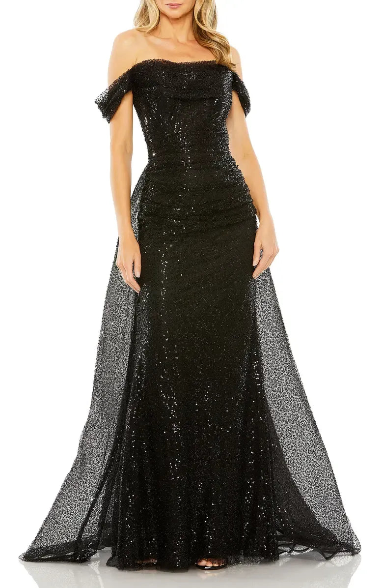 Sophisticated Graceful Stylish Refined Beautiful Elegant Sage Green Sequin Sleeveless Prom Dress
