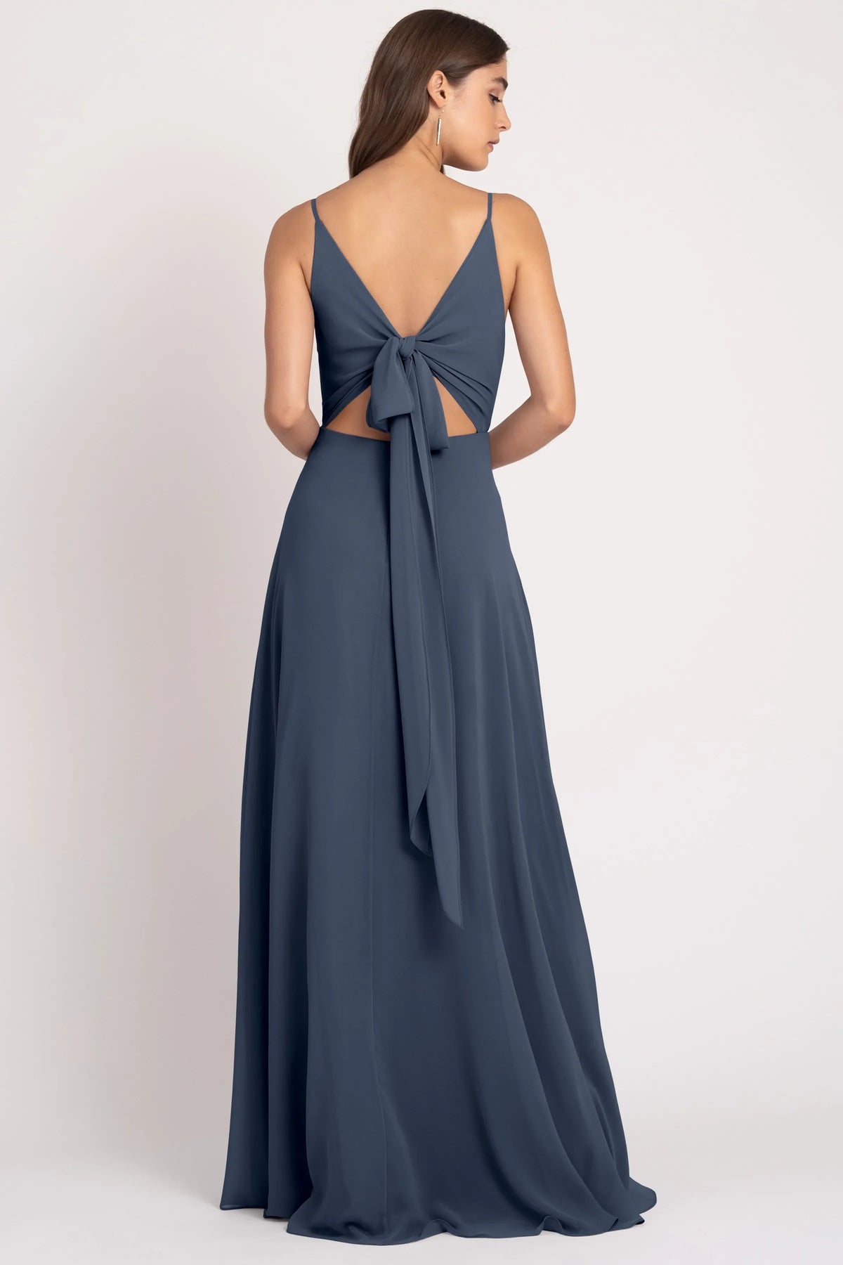 Stylish Refined Beautiful Timeless Special Occasion Elegant Chiffon A-Line Sleeveless Bridesmaid Dress