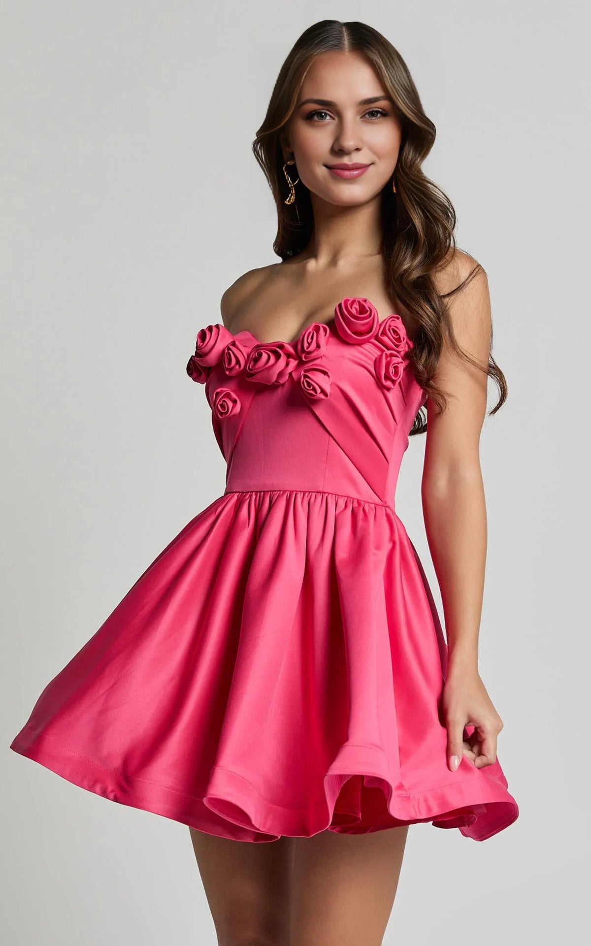 Special Occasion Sophisticated Graceful Elegant Pink A-Line Sweetheart Sleeveless Mini Homecoming Dress