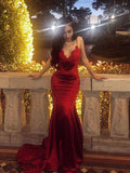 Sheath/Column Sleeveless Spaghetti Straps Sweep/Brush Train Applique like Dresses