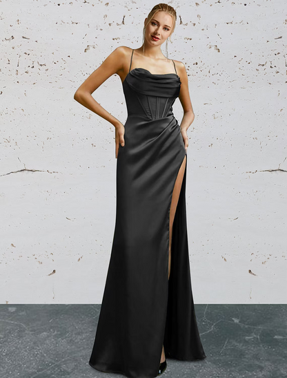 Vintage Red A-Line Sweetheart Sleeveless Backless Floor-Length Prom Dress