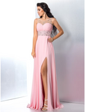 Sparkle Shine Dress Party Wear Sleeveless Jewel Neck with Rhinestone Slit