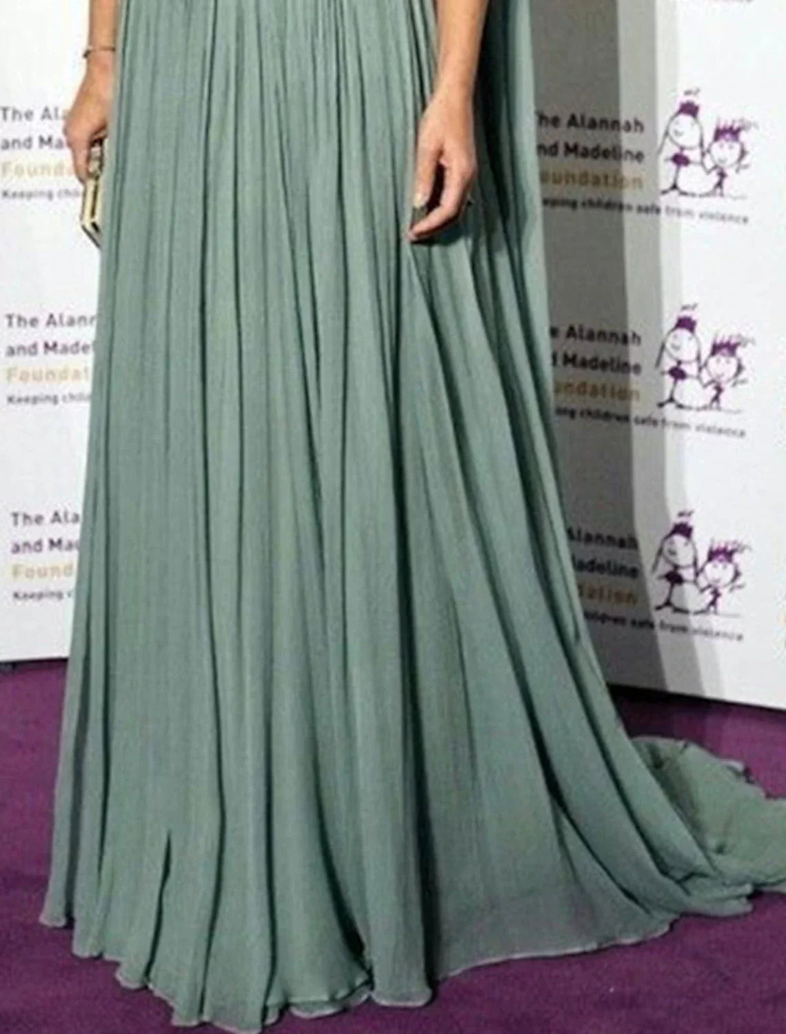 Evening Gown Empire Dress Formal Wedding Guest Court Train Sleeveless One Shoulder with Pleats