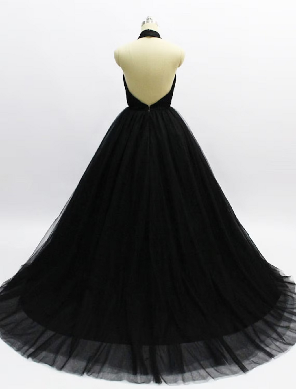 Ball Gown Prom Dresses Open Back Dress Wedding Party Sleeveless Backless with Pleats