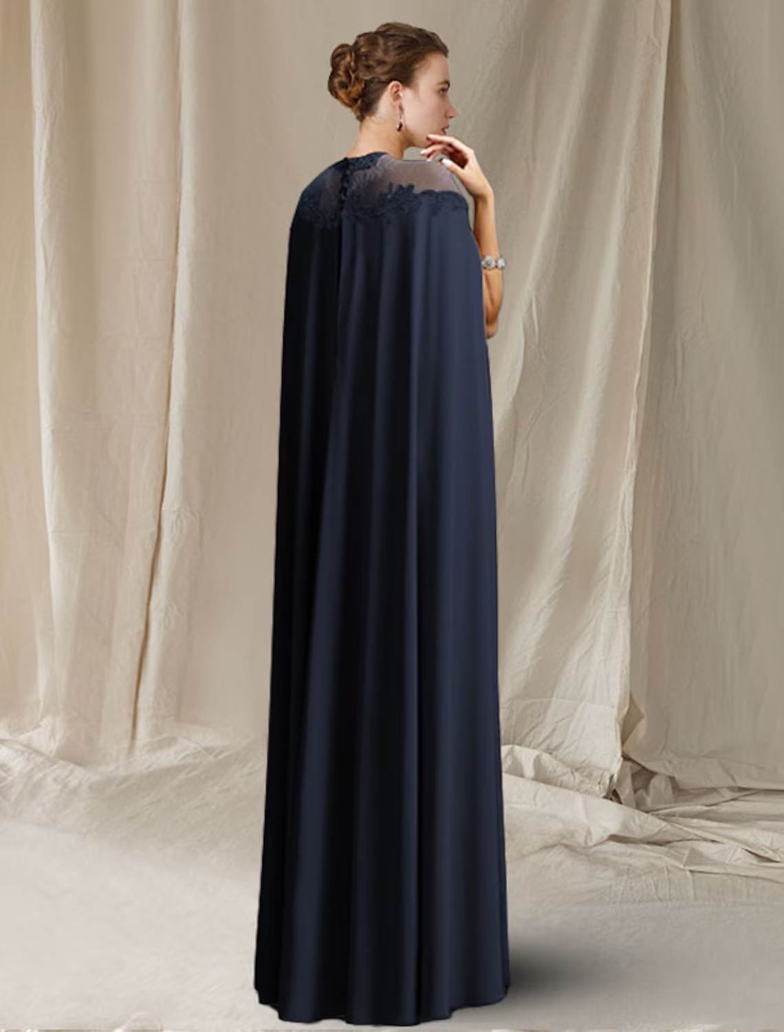 Mother of the Bride Dress Elegant Floor Length Sleeveless Jacket Dresses with Appliques