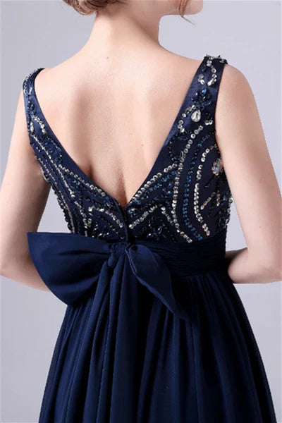 sleeveless Ankle-length beading Flower mother's dress