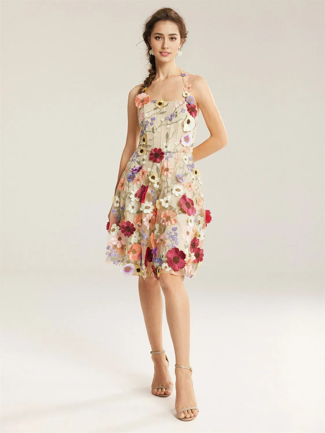 Graceful Stylish Refined Beautiful Timeless Elegant Red Tulle A-Line Sleeveless Homecoming Dress