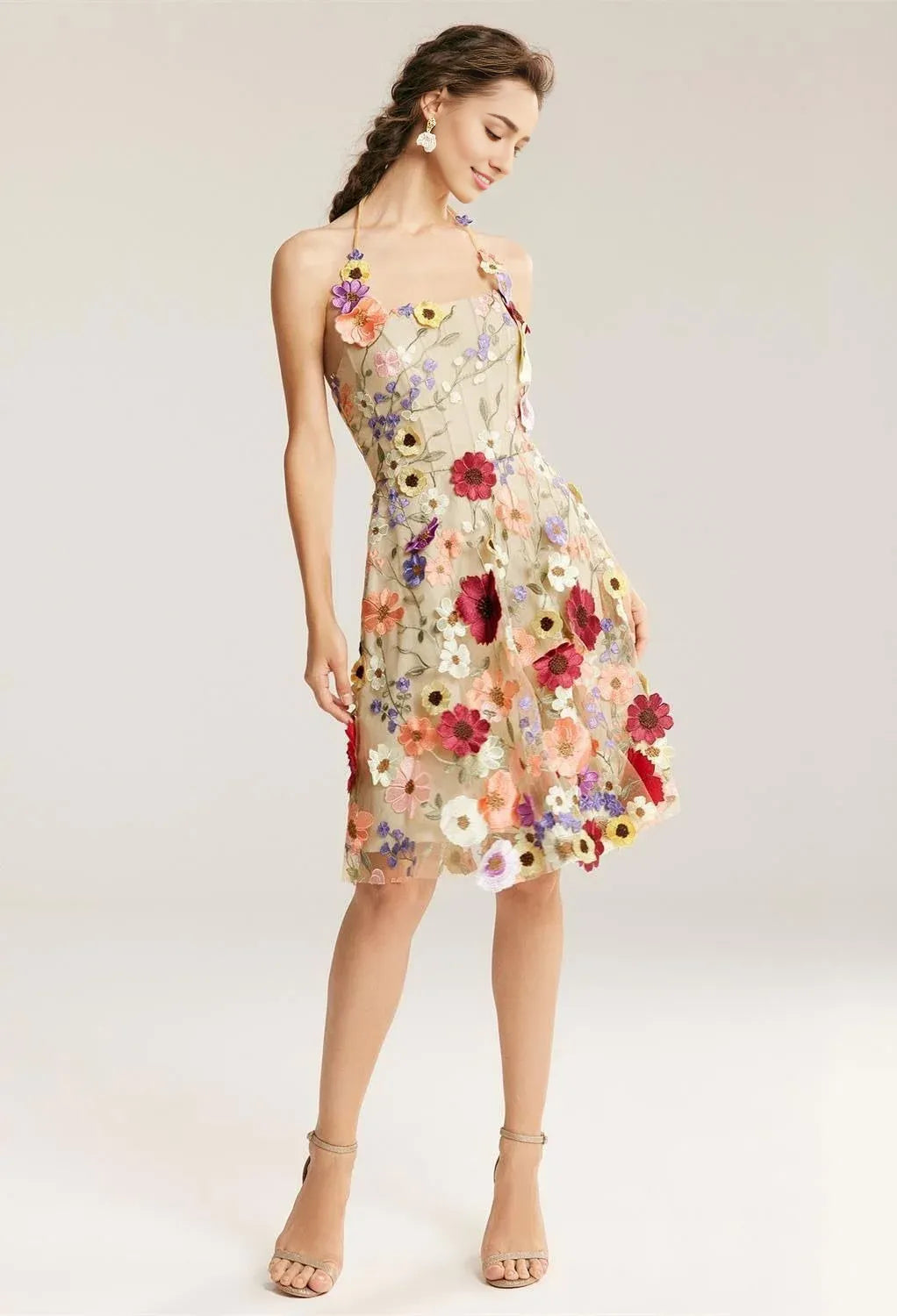 Graceful Stylish Refined Beautiful Timeless Elegant Red Tulle A-Line Sleeveless Homecoming Dress