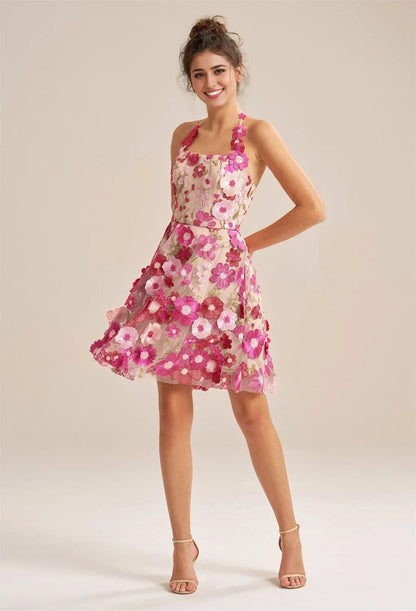 Graceful Stylish Refined Beautiful Timeless Elegant Red Tulle A-Line Sleeveless Homecoming Dress