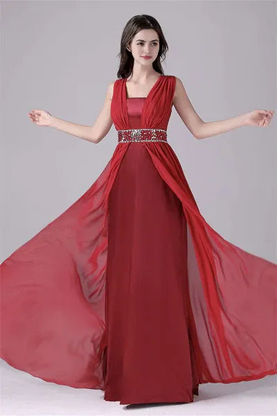court train sleeveless halter backless mother's dress