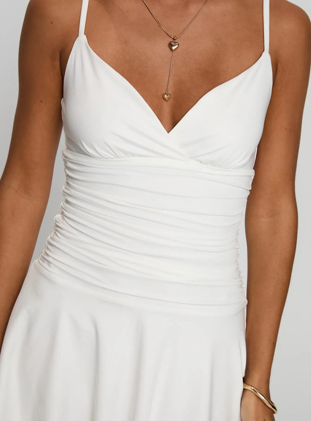 Timeless Special Occasion Sophisticated Graceful Elegant White A-Line Sleeveless Mini Homecoming Dress