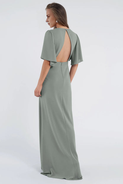 Timeless Special Occasion Sophisticated Graceful Stylish Refined Beautiful Elegant Backless Prom Dress