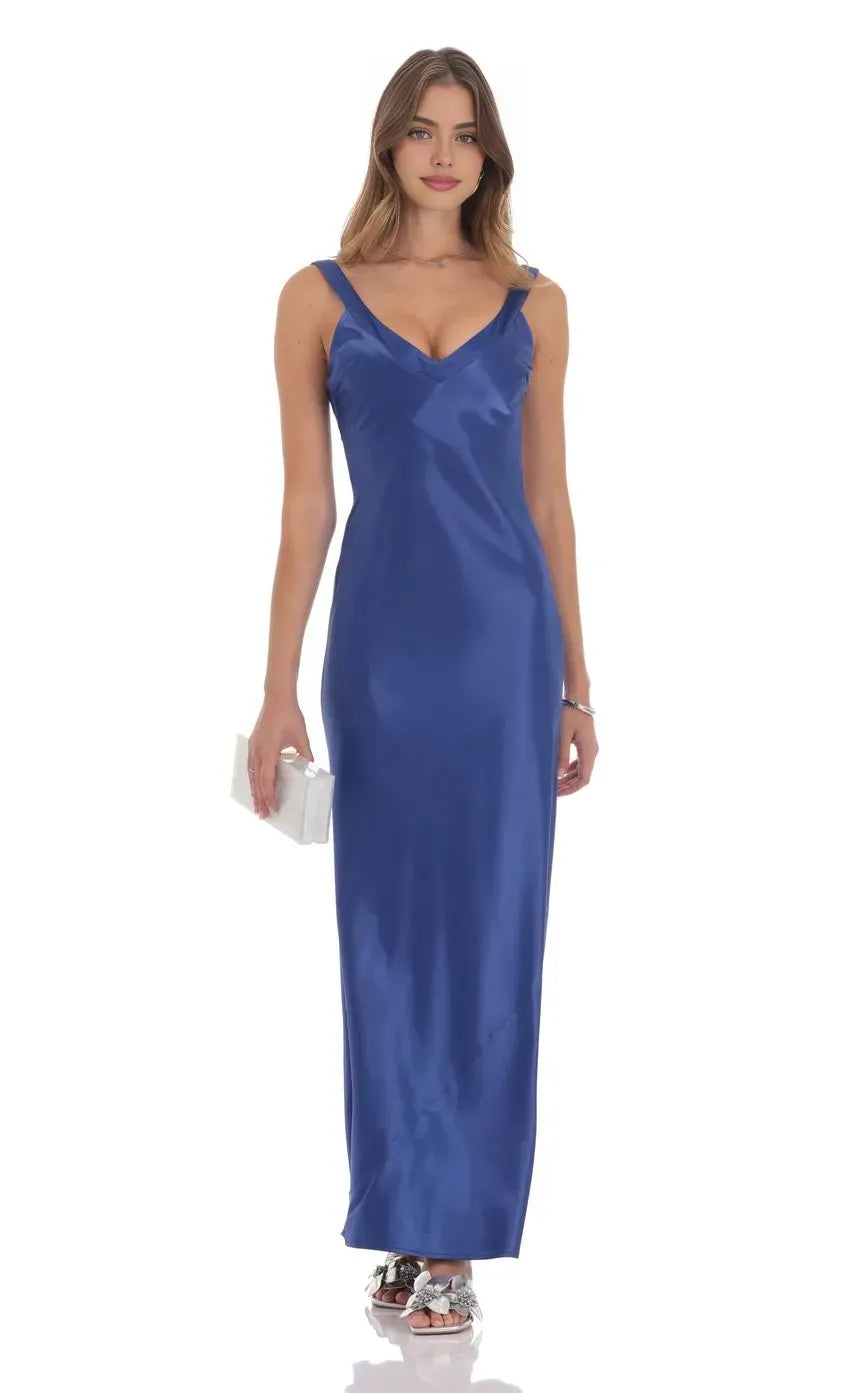 Special Occasion Sophisticated Graceful Stylish Refined Elegant Sheath Sleeveless Floor-Length Prom Dress