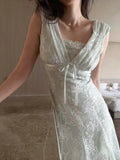 Green Light Sleeveless Elegant Birthday Party Homecoming Dress