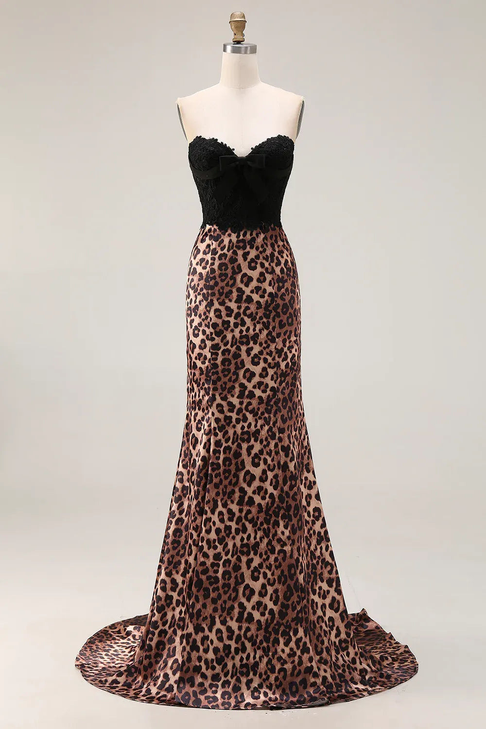 Special Occasion Sophisticated Elegant Black Chiffon Mermaid Sweetheart Sleeveless Floor-Length Prom Dress
