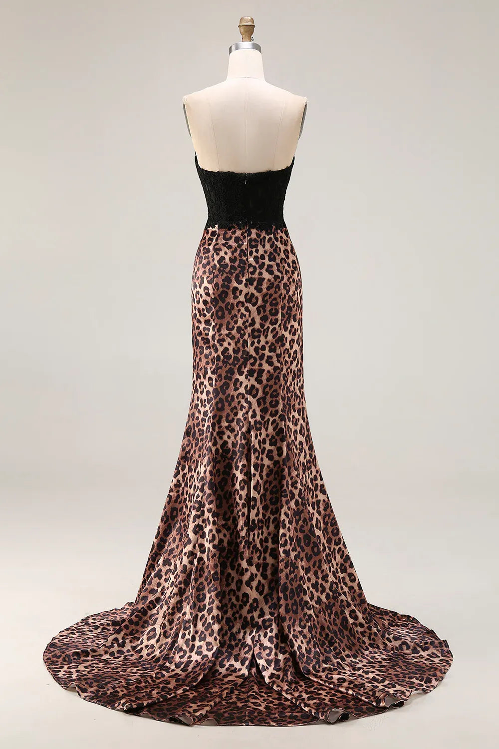Special Occasion Sophisticated Elegant Black Chiffon Mermaid Sweetheart Sleeveless Floor-Length Prom Dress