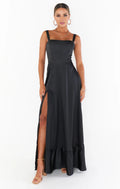 Beautiful Timeless Special Occasion Sophisticated Graceful Elegant Square Neck Sleeveless Prom Dress