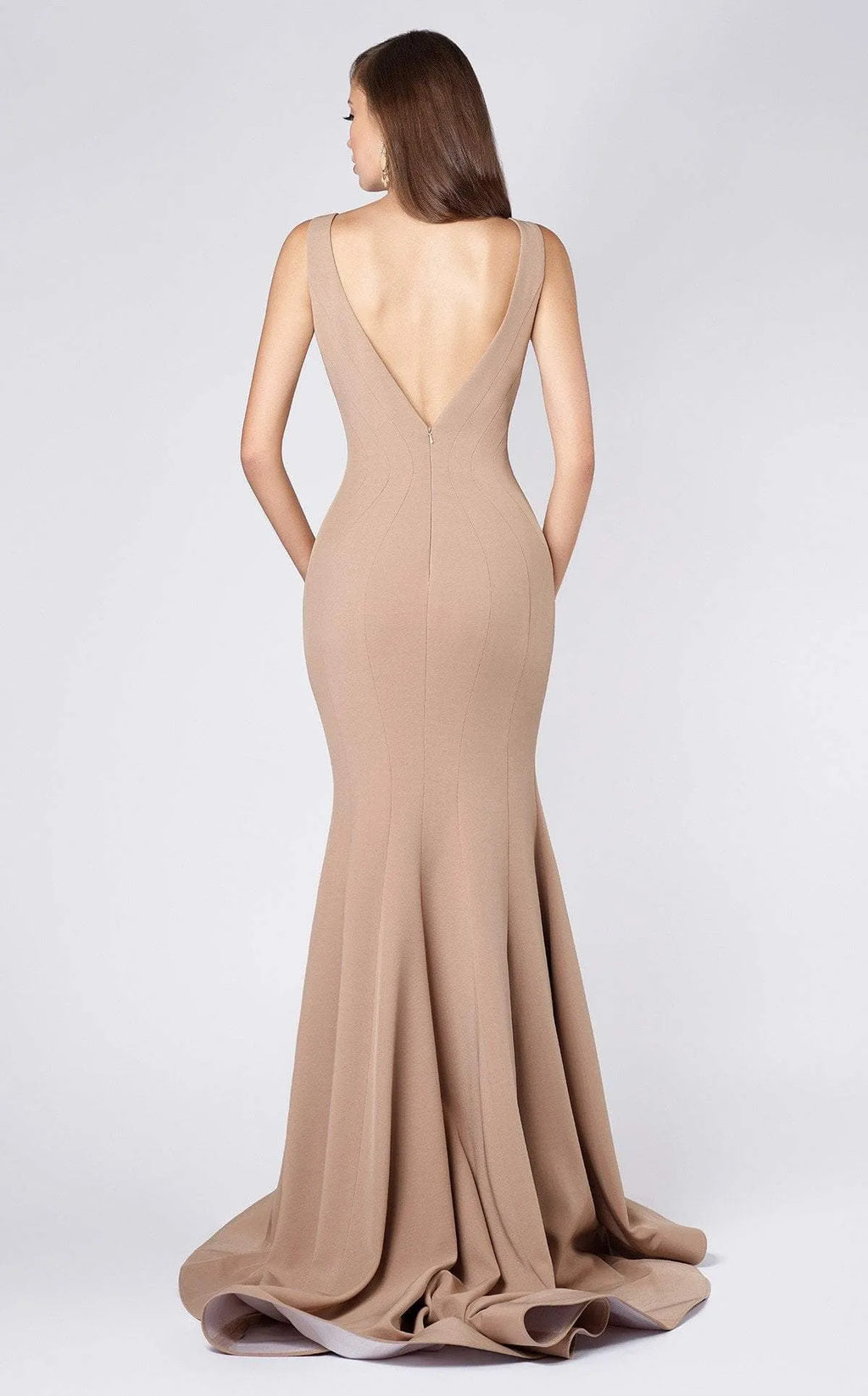 Black Mermaid Evening Dress with Plunging Sweetheart Neckline Sleeveless Design and Flared Train for Glamorous Occasions