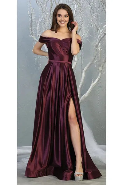 Refined Beautiful Timeless Elegant Rose Gold Satin A-Line Sleeveless Floor-Length Prom Dress