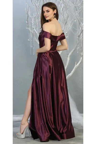 Refined Beautiful Timeless Elegant Rose Gold Satin A-Line Sleeveless Floor-Length Prom Dress