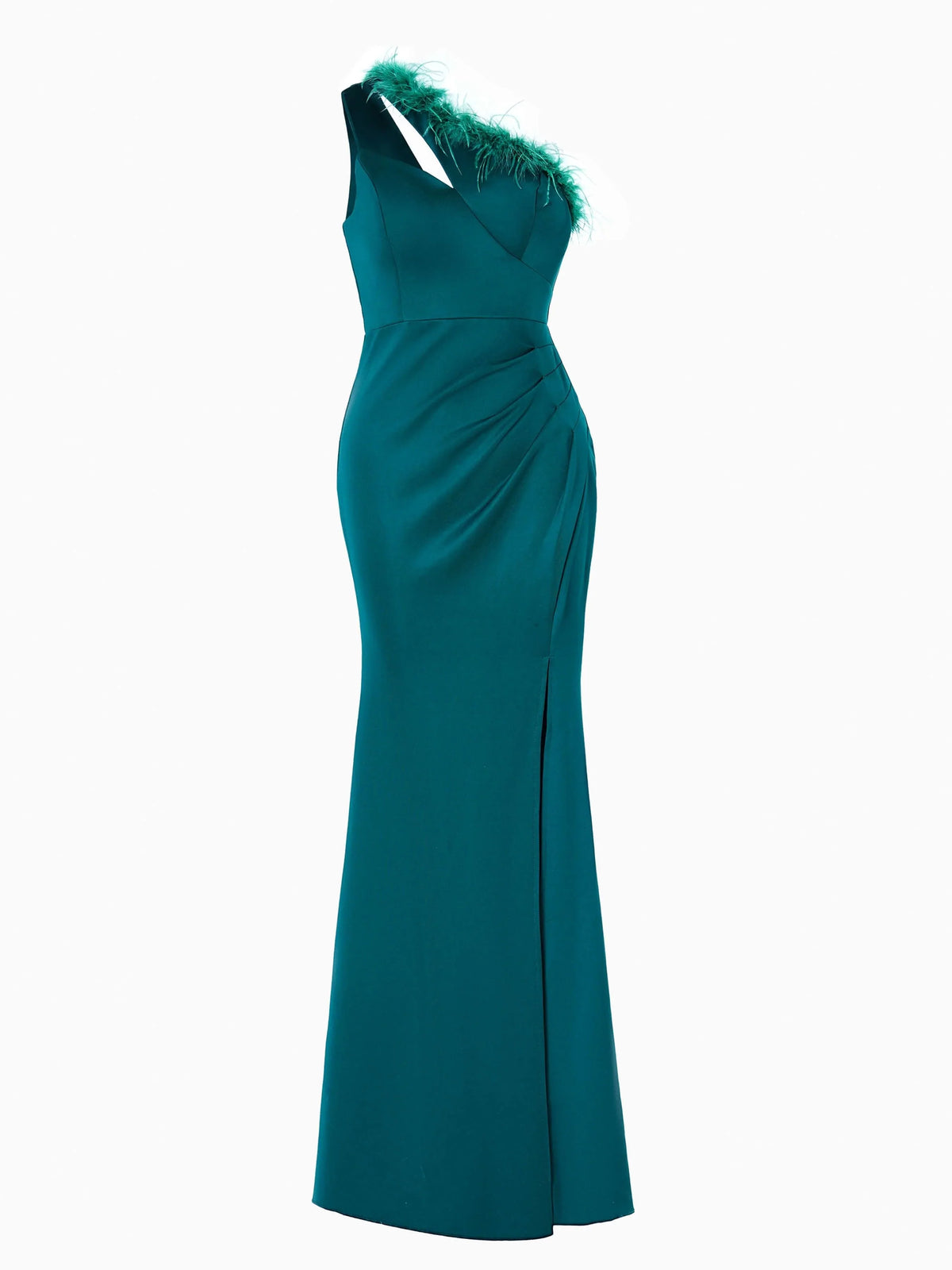 Refined Beautiful Timeless Special Occasion Elegant Teal Mermaid Sleeveless Floor-Length Prom Dress