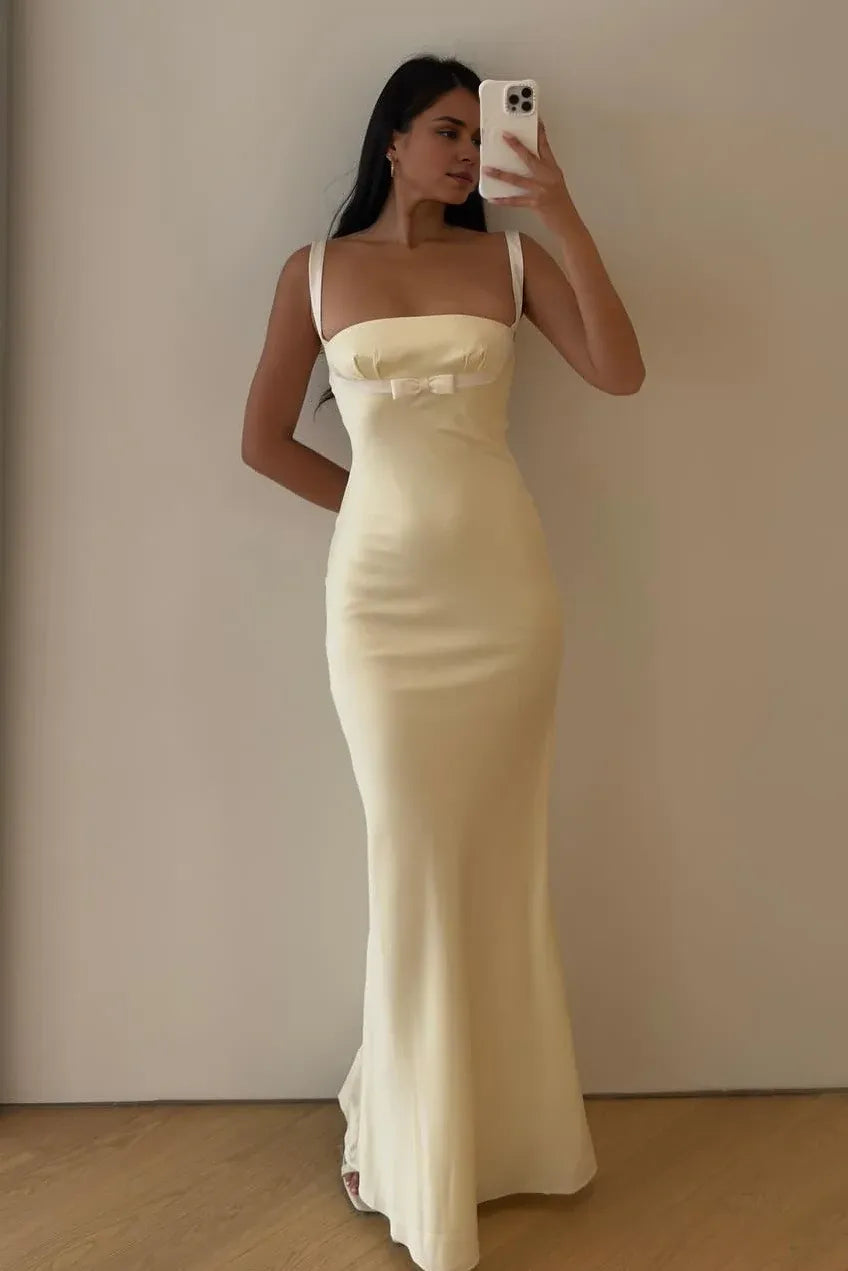 Refined Beautiful Timeless Chic Elegant Lace Mermaid Strapless Sleeveless Floor-Length Prom Dress