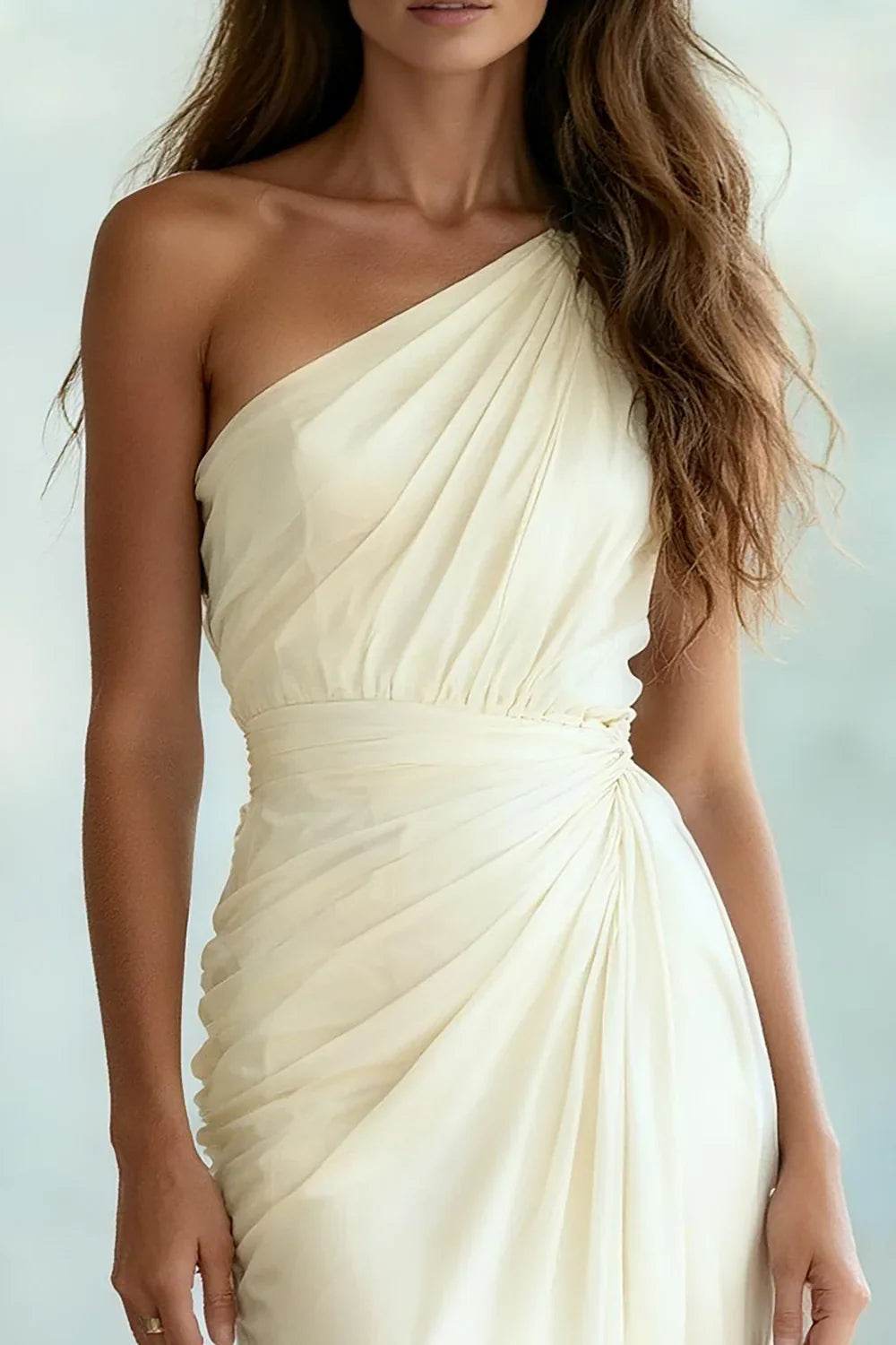 Refined Beautiful Timeless Special Occasion Elegant Gold Chiffon Sheath Sleeveless Prom Dress