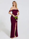 Sophisticated Graceful Stylish Refined Elegant Black Satin Trumpet Sleeveless Floor-Length Prom Dress