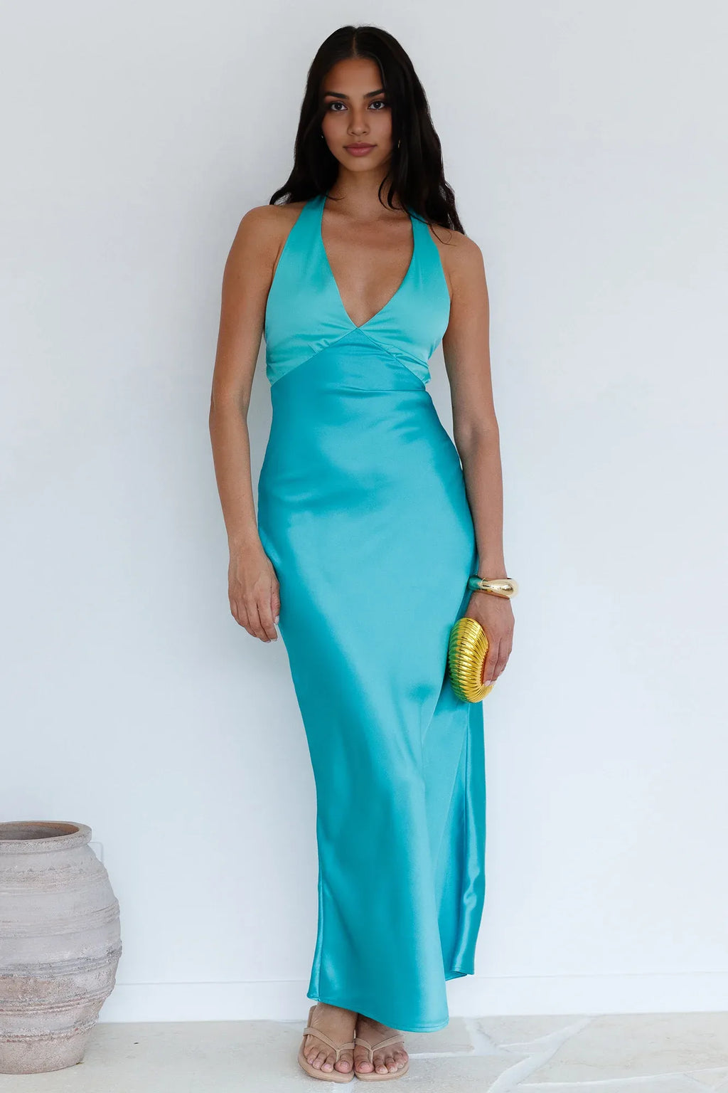 Graceful Stylish Refined Beautiful Timeless Special Occasion Elegant Satin Sleeveless Cocktail Dress