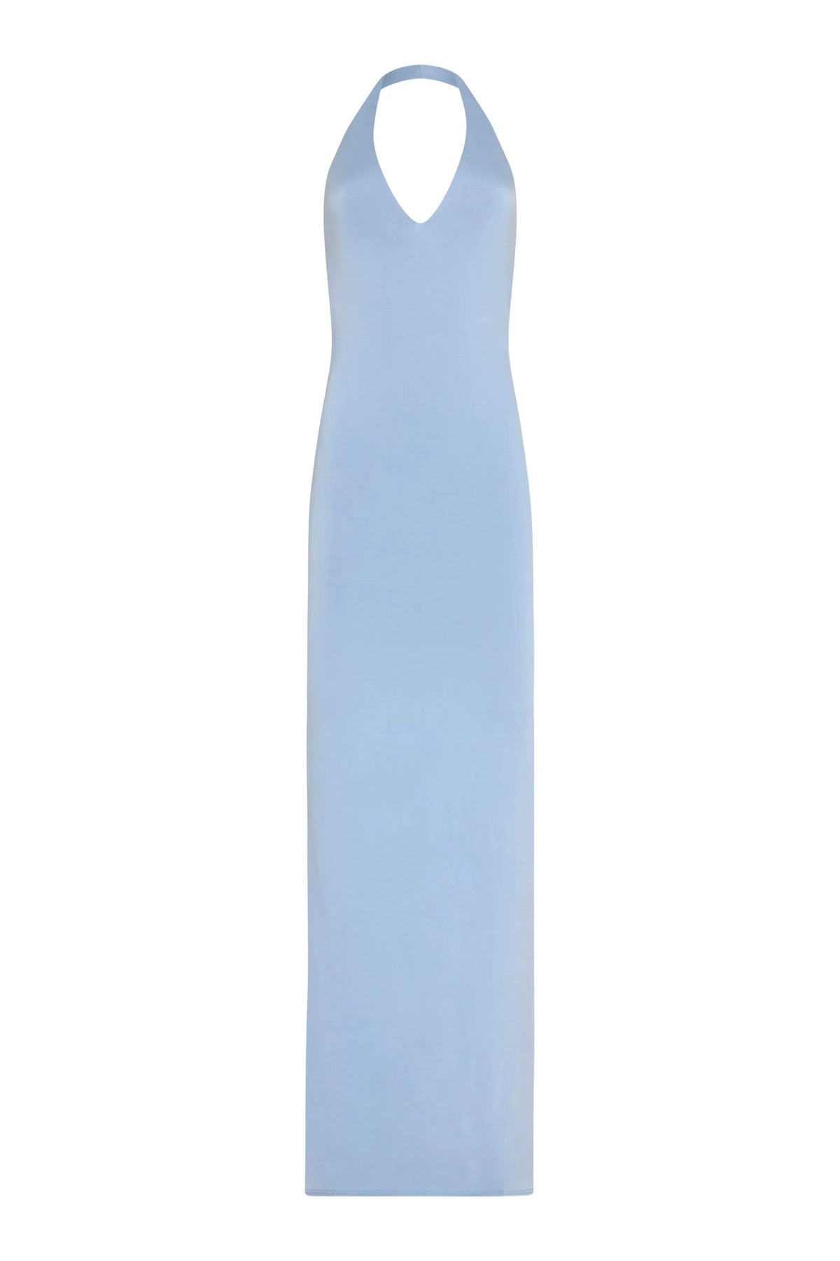 Refined Beautiful Timeless Special Occasion Sophisticated Elegant Mermaid Halter Sleeveless Evening Dress