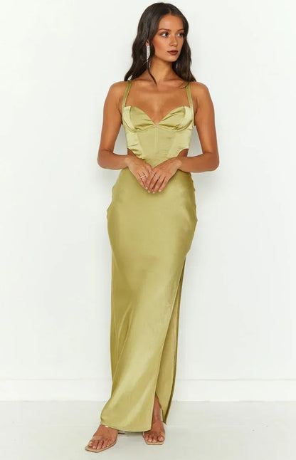 Stylish Refined Beautiful Timeless Special Occasion Elegant Mermaid Sleeveless Floor-Length Prom Dress