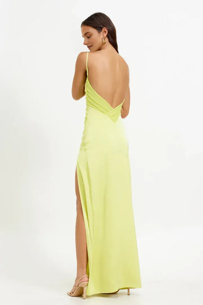 Special Occasion Sophisticated Graceful Stylish Refined Beautiful Elegant Sheath Sleeveless Floor-Length Prom Dress