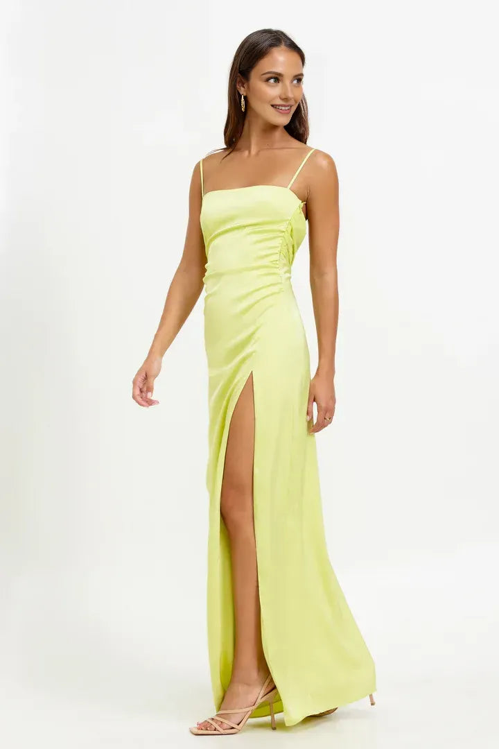 Special Occasion Sophisticated Graceful Stylish Refined Beautiful Elegant Sheath Sleeveless Floor-Length Prom Dress