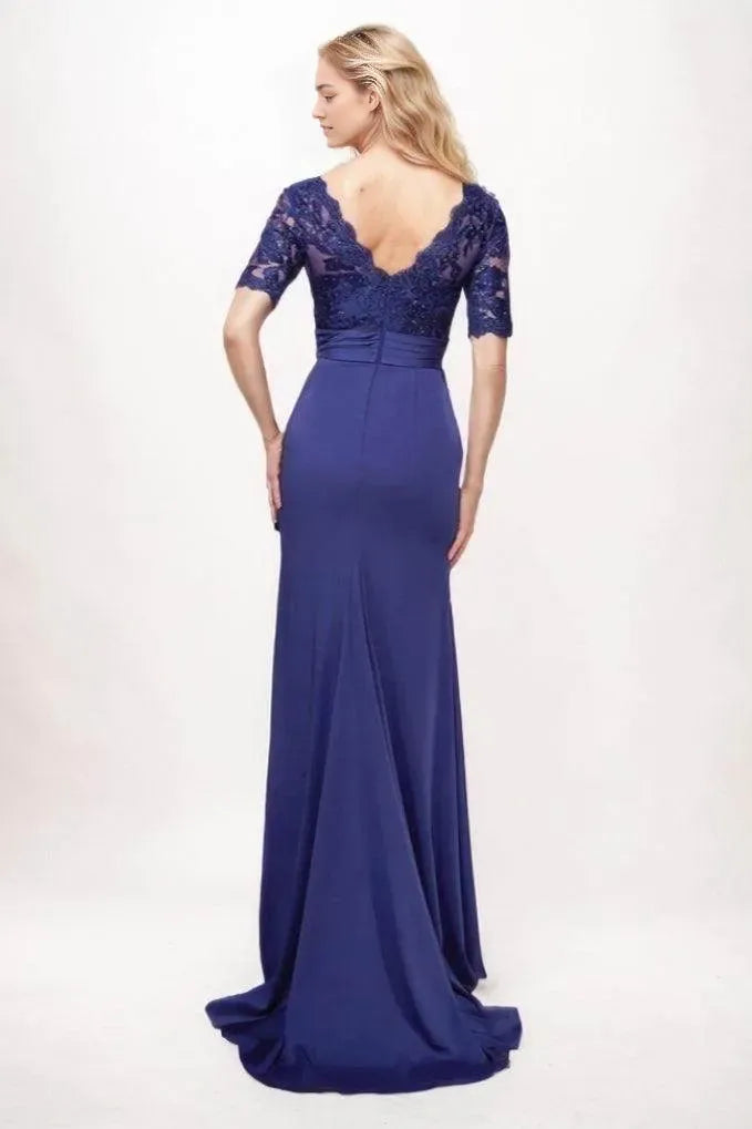 Column Maxi Mother Of The Bride Dress
