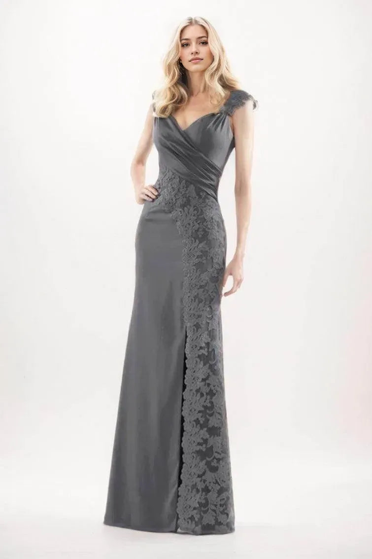 Column Maxi Mother Of The Bride Dress