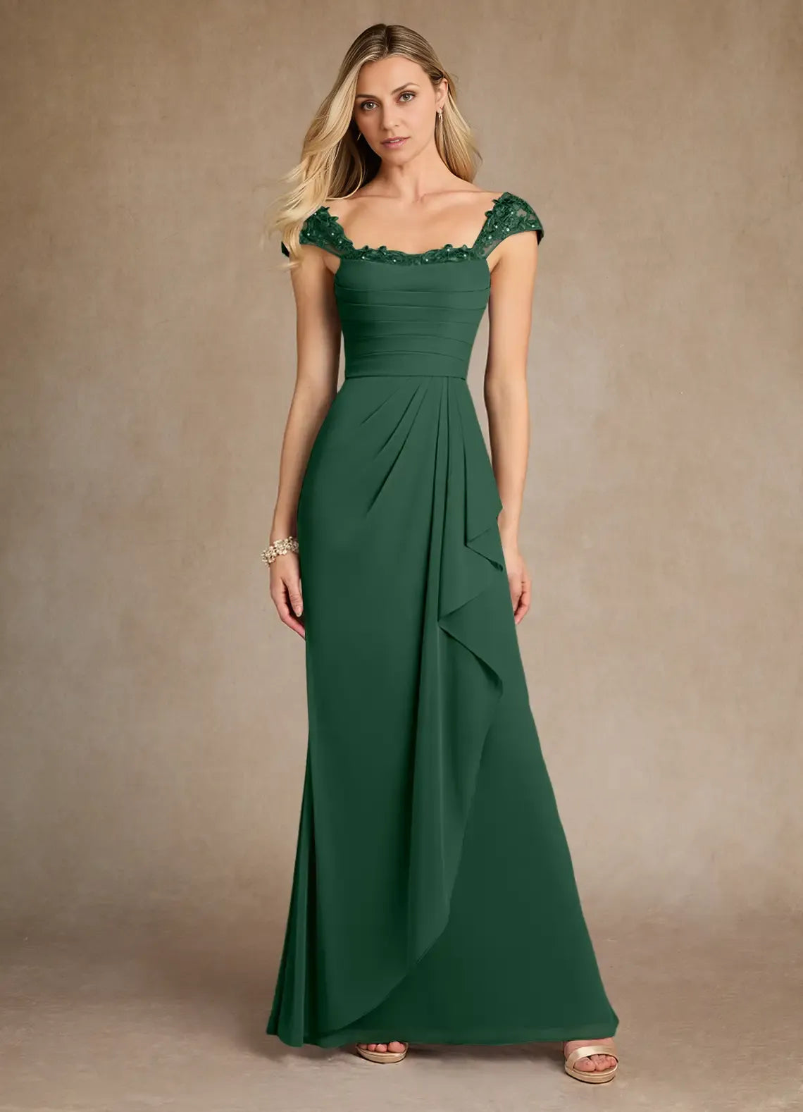 Special Occasion Sophisticated Graceful Elegant Lace Sheath Sweetheart Mother of the Bride Dress