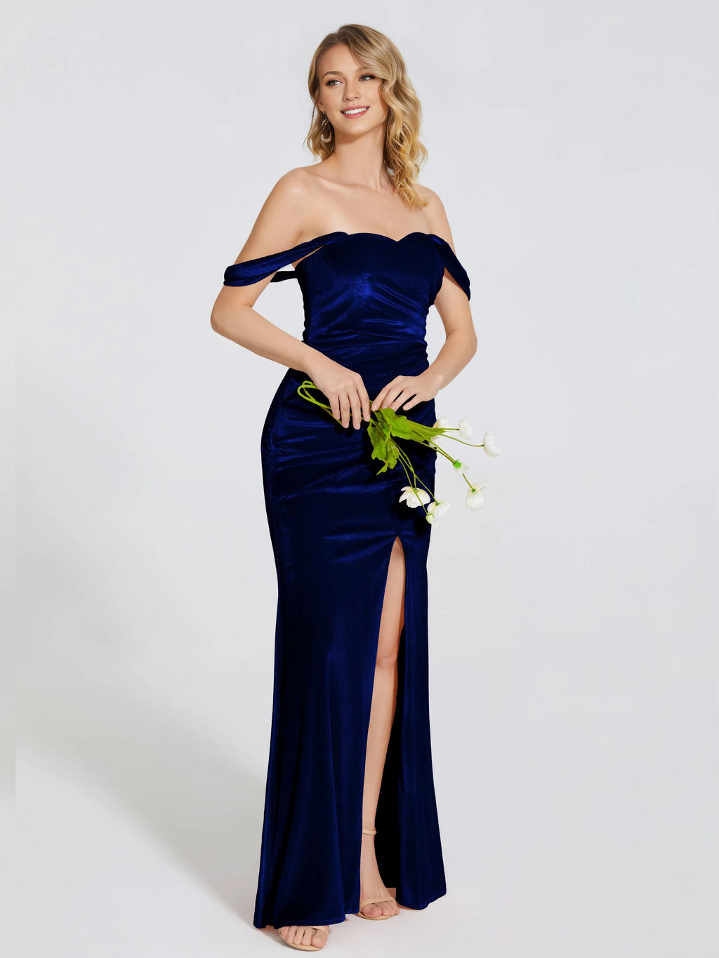 Beautiful Timeless Special Occasion Elegant Black Satin Trumpet Sleeveless Floor-Length Prom Dress