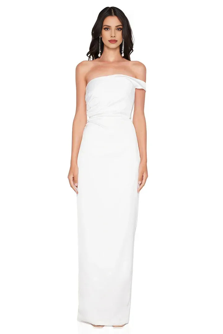 Sophisticated Graceful Stylish Refined Beautiful Elegant Black Satin Sleeveless Floor-Length Prom Dress