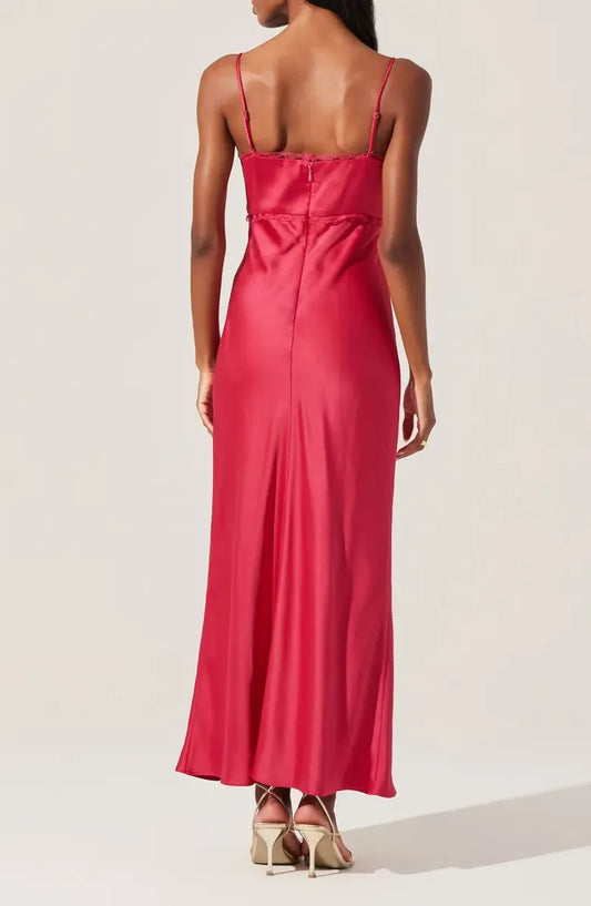 Refined Beautiful Timeless Special Occasion Elegant Satin Mermaid Sleeveless Floor-Length Prom Dress