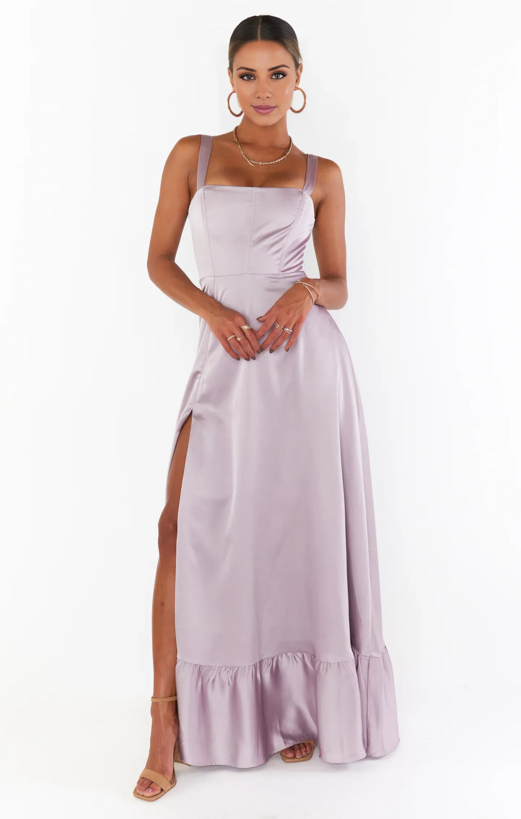 Beautiful Timeless Special Occasion Sophisticated Graceful Elegant Square Neck Sleeveless Prom Dress