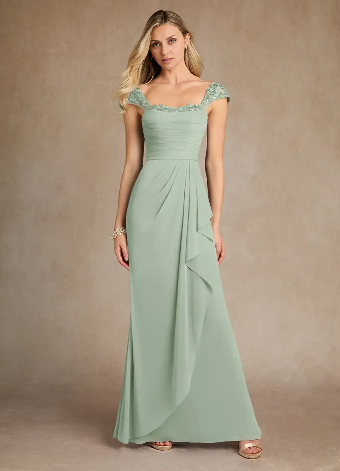Special Occasion Sophisticated Graceful Elegant Lace Sheath Sweetheart Mother of the Bride Dress