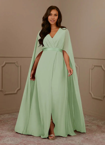 Elegant Red Chiffon A-Line V-Neck Pleated Mini Mother of the Bride Dress