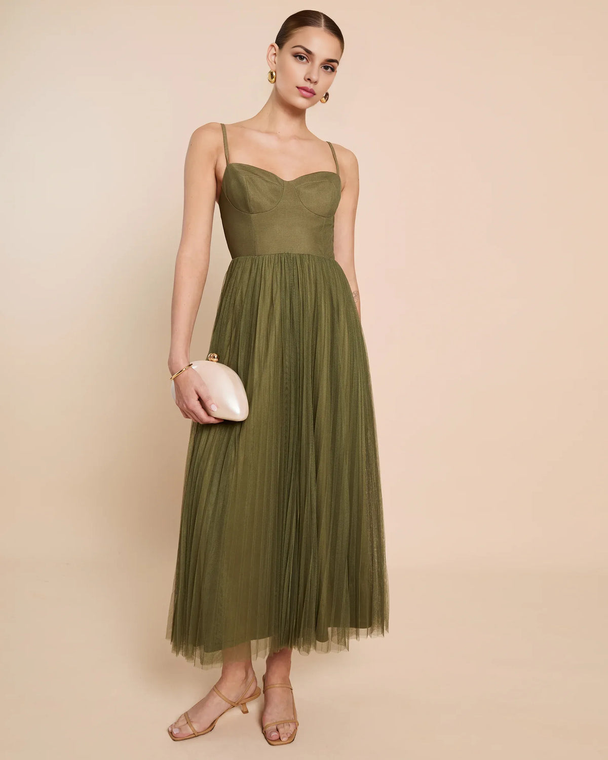 Timeless Special Occasion Sophisticated Graceful Elegant Tulle A-Line Sweetheart Sleeveless Evening Dress