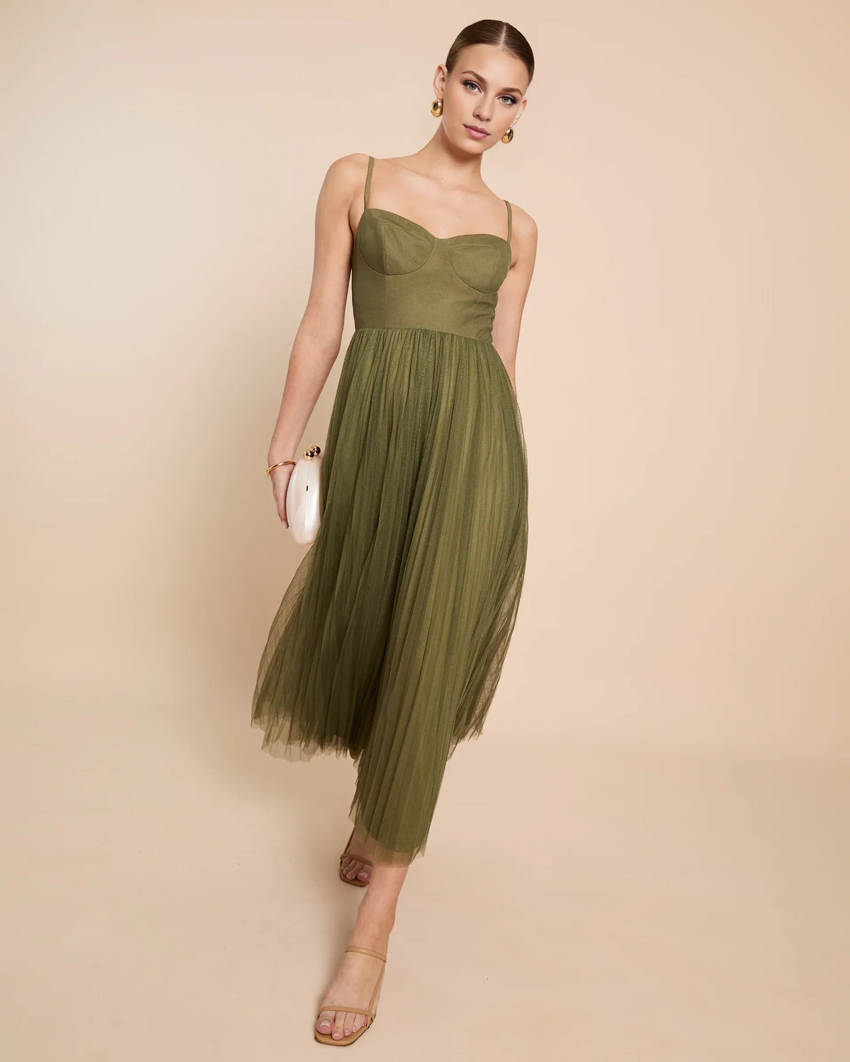 Timeless Special Occasion Sophisticated Graceful Elegant Tulle A-Line Sweetheart Sleeveless Evening Dress