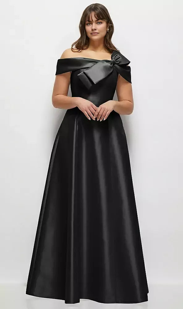 Refined Beautiful Timeless Elegant A-Line Backless Floor-Length Mother of the Bride Dress
