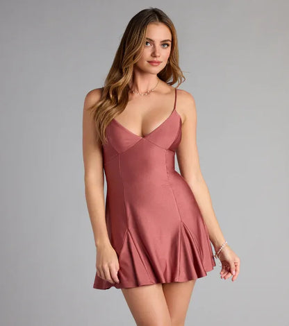 Timeless Special Occasion Sophisticated Graceful Elegant Red A-Line Sleeveless Mini Homecoming Dress