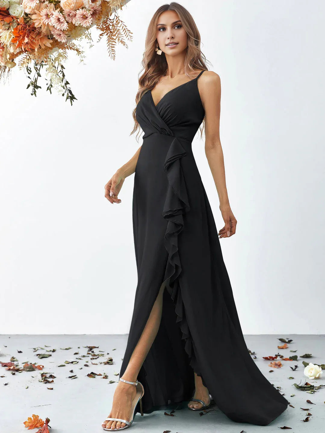 Special Occasion Sophisticated Graceful Stylish Refined Elegant Light Blue Chiffon Sleeveless Prom Dress