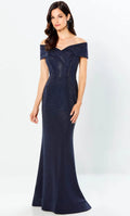 Black Off Shoulder Evening Dresses featuring Encrusted Fabric Ruched Design, and Mermaid Fit to Elevate Your Night