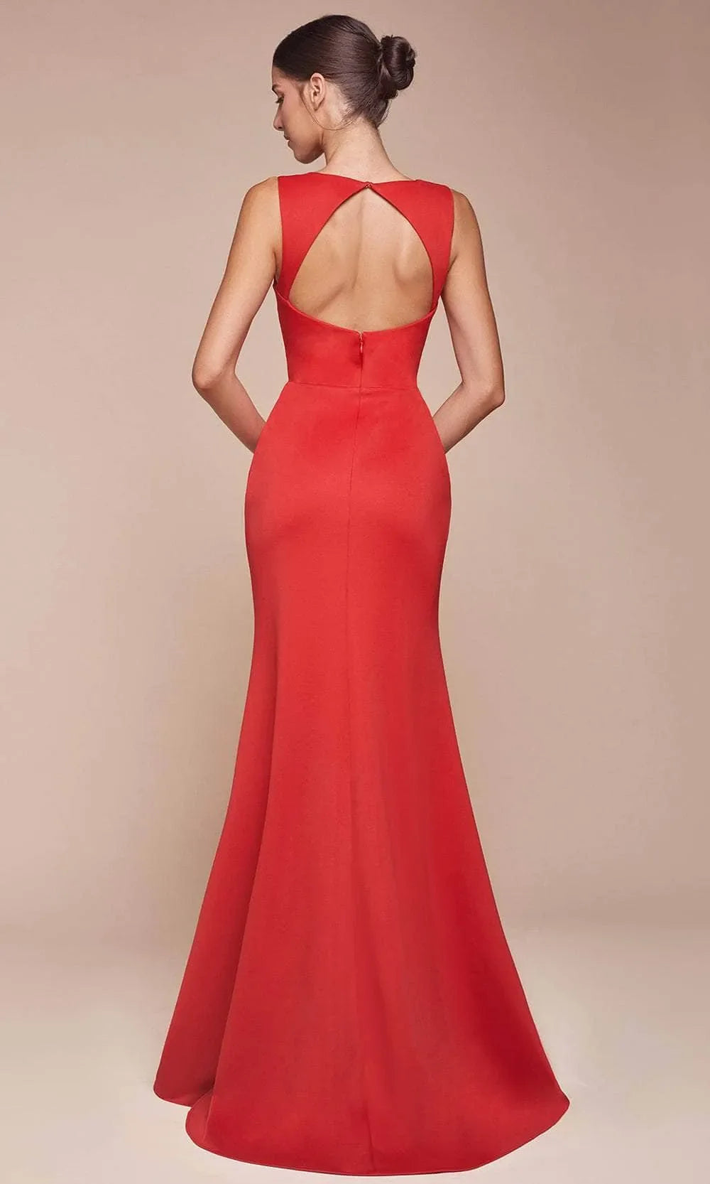 Black Prom Dress with Deep V Neckline Ruched Bodice and High Side Slit for Formal Evening Events